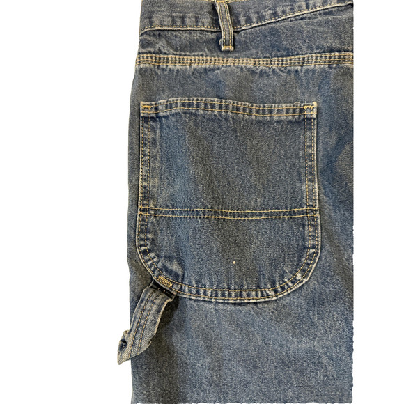 Dickies Mens Jeans Carpenter Workwear 38x32 Relaxed Straight Pants Denim 2014 - Picture 9 of 9